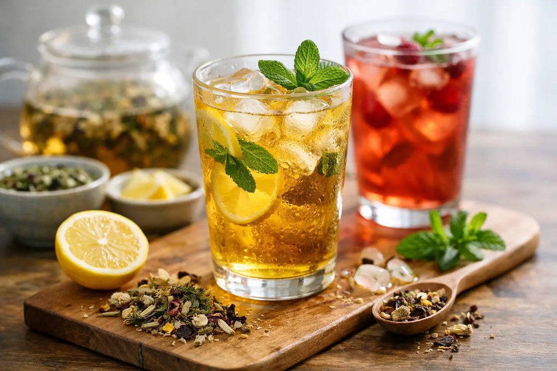 How to Make Iced Herbal Tea With Better Flavor