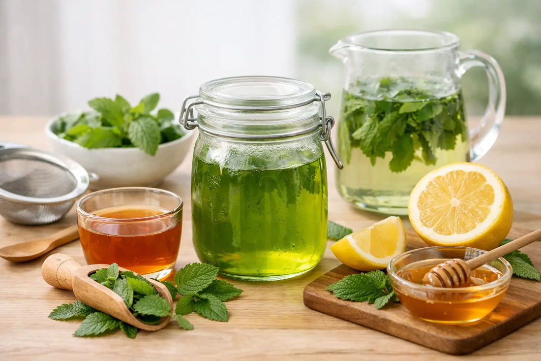 How to Prepare Lemon Balm Tea Concentrate