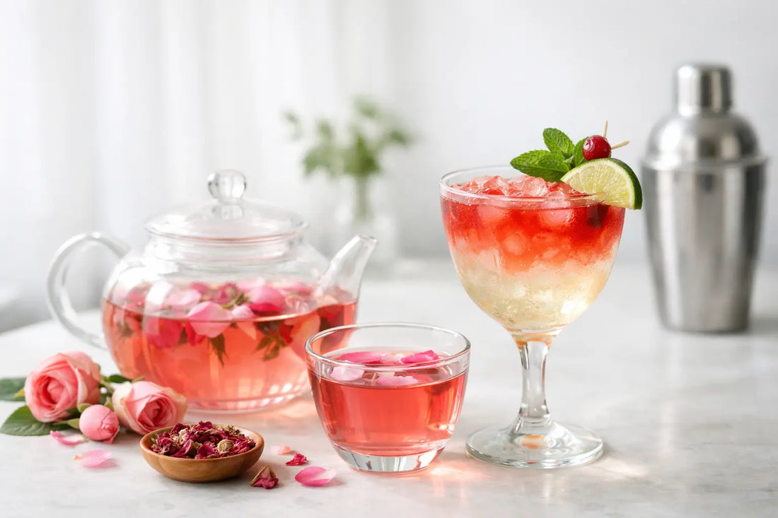 Rose Infusion Versus Mocktails: A Clearer Ritual