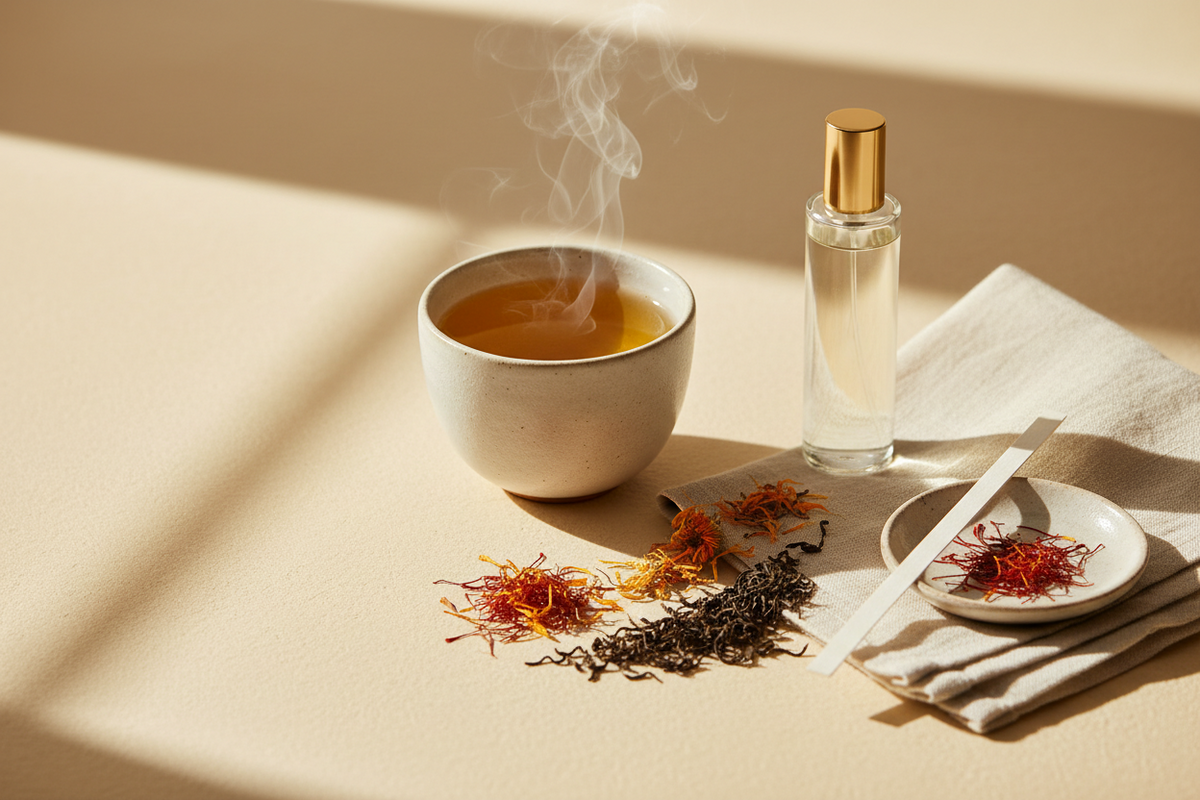 Fragrance Layering, Tea Rituals, and the Rise of Sensory Wellness
