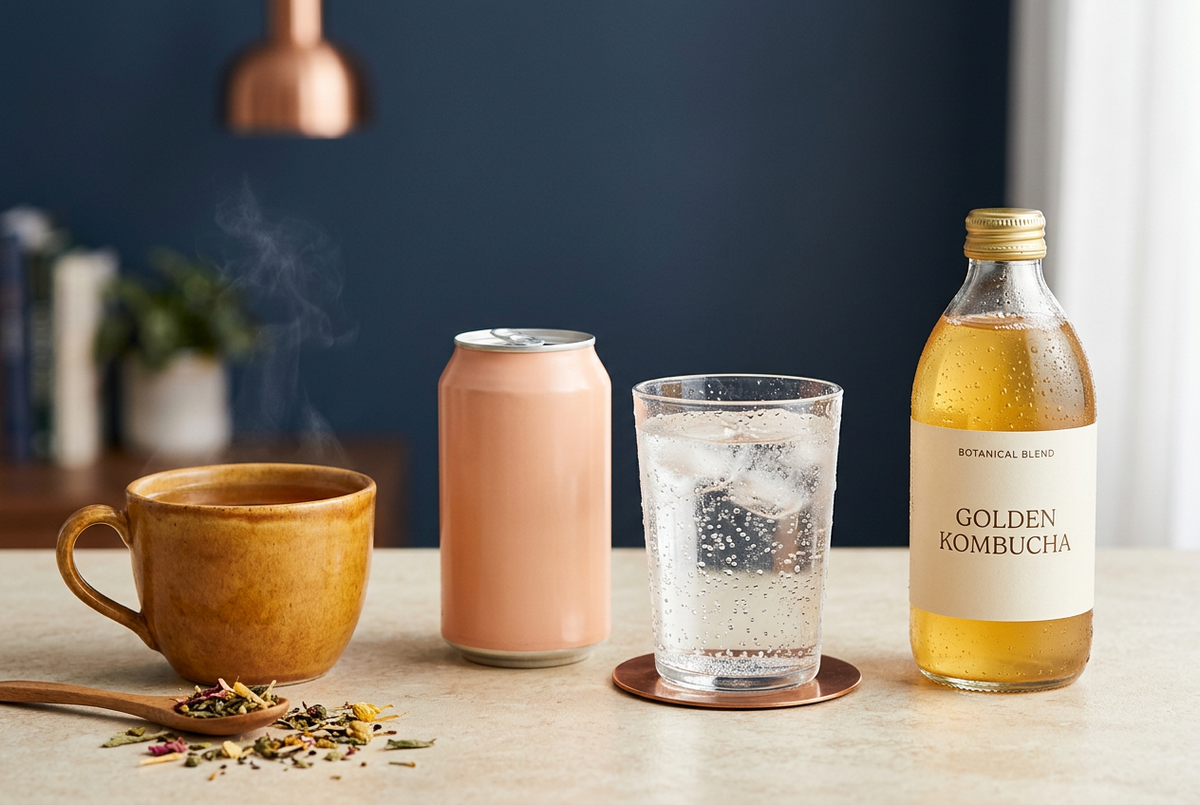 Tea, Prebiotic Soda or Kombucha? What’s Actually in Your Gut-Health Drink Excerpt