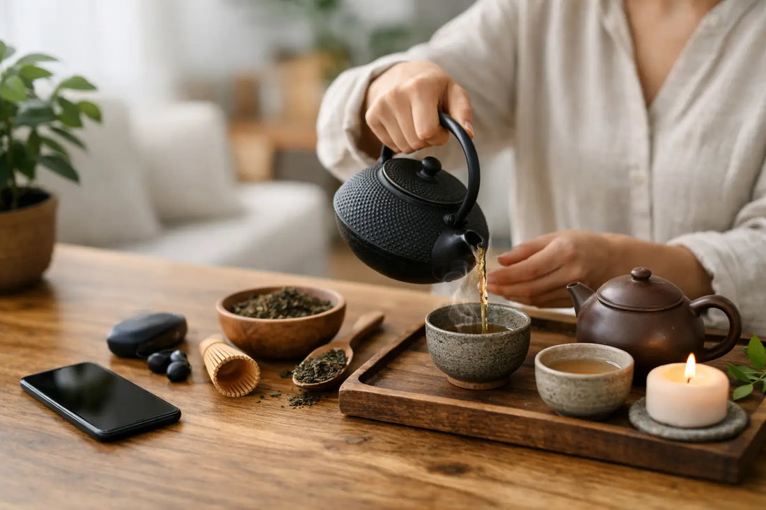 A Tea Ritual for Digital Detox That Holds