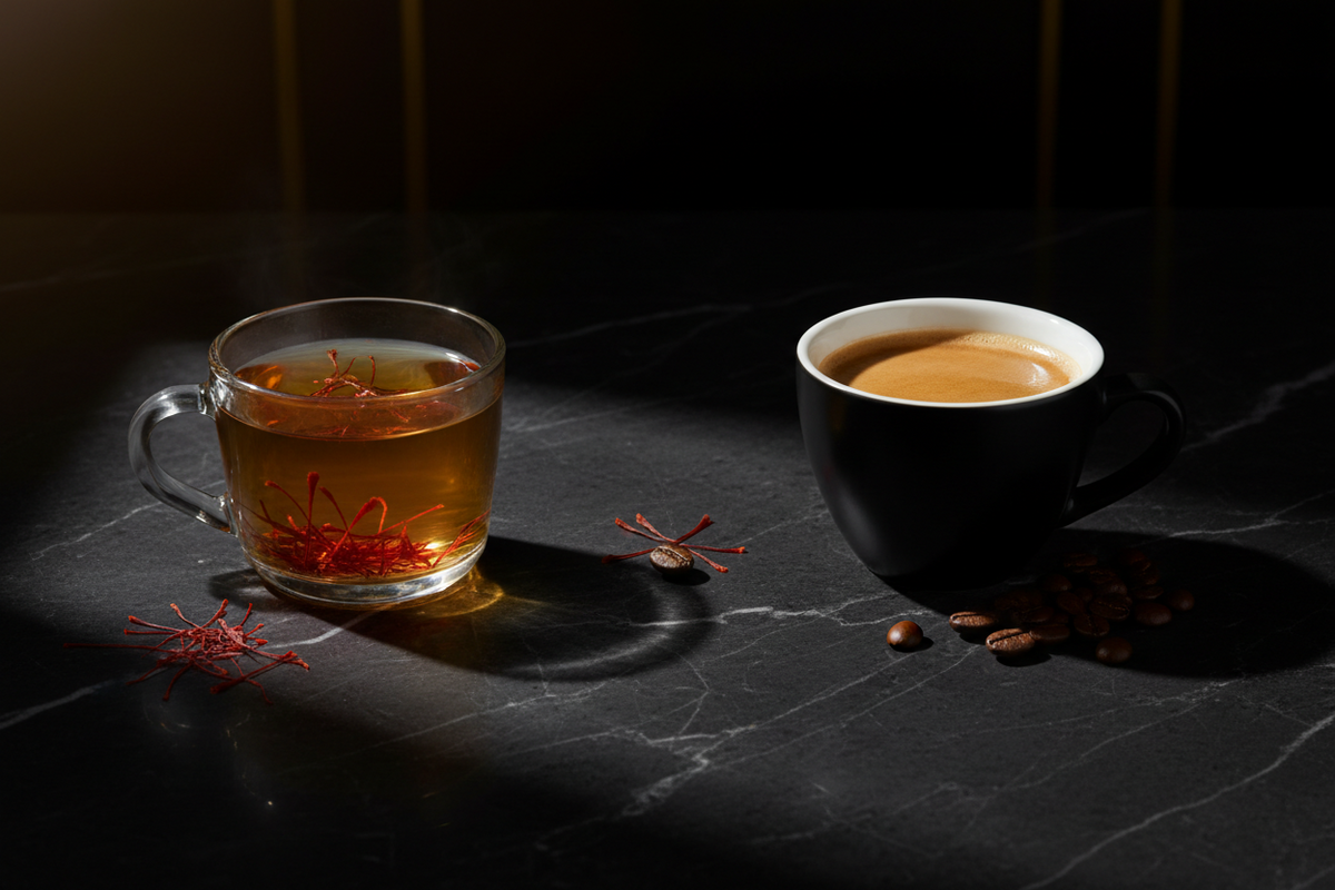 Saffron Infusion Versus Coffee: Which Suits You?